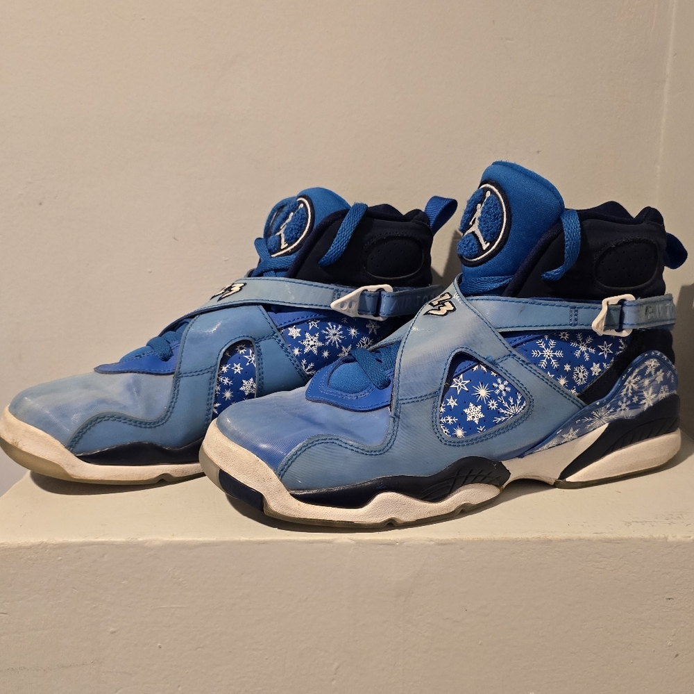 Nike Youth Air Jordan 8 VIII Retro GS Size 7Y Snowflake Blue Blizzard 2018